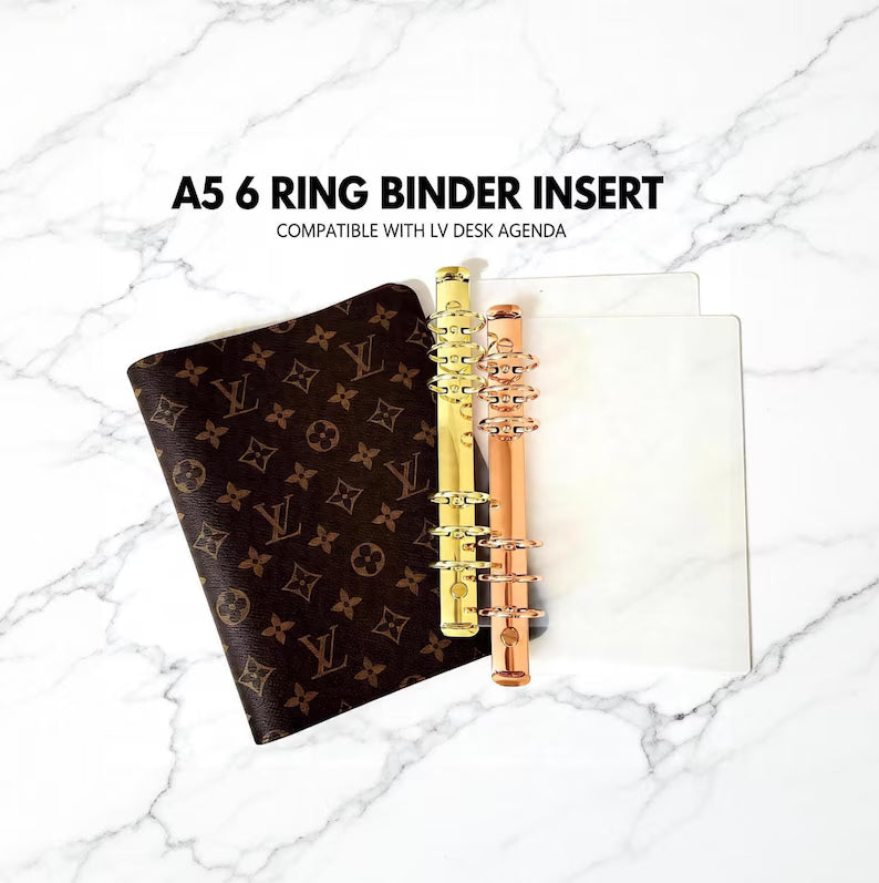 A5 Ring Converter for Louis Vuitton Desk Agenda