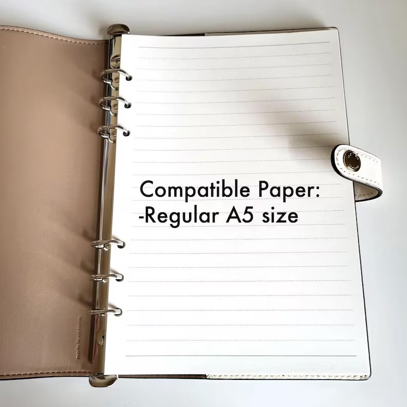 A5 Slim Ring Adapter for Coach Notebooks